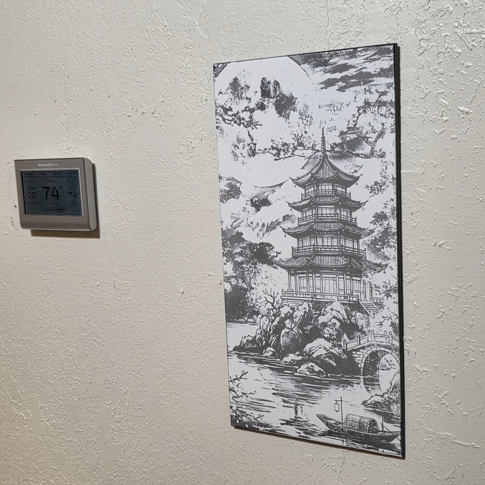 Handmade calming black
